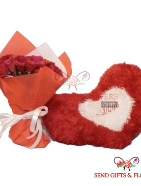 Beautiful Love Bouquet with Pelow