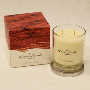 Apple & Cinnamon Scented Candle