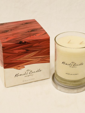Rose & Honey Scented Candle