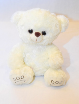 White Teddy Bear 10 inches