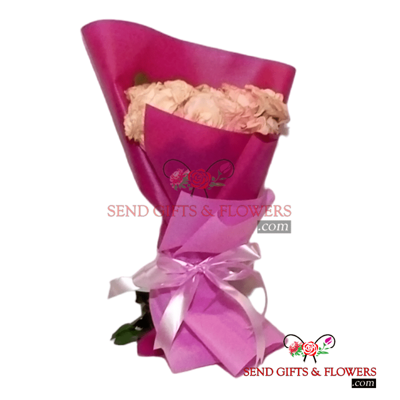 Exclusive Pink Rose Arrangement